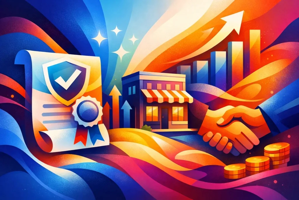 Benefícios do certificado em empresa pequena