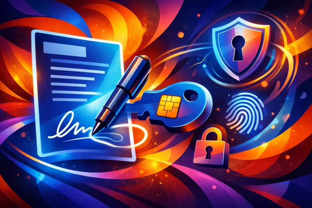 Como assinar documento com e-CPF