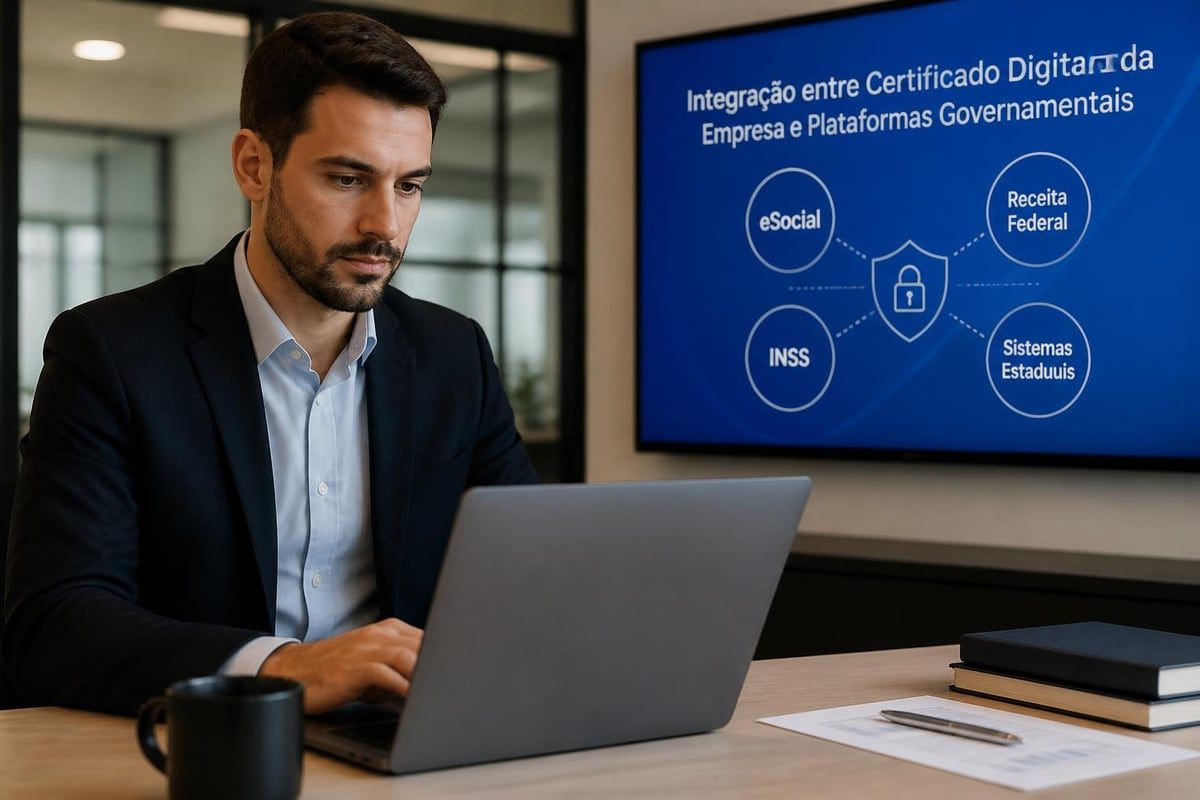 Sistemas governamentais que exigem certificado