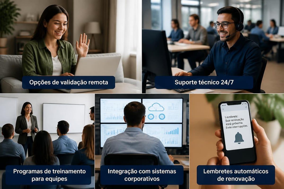 Serviços das autoridades certificadoras